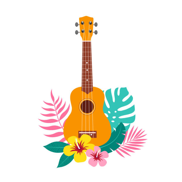 uke and flowers